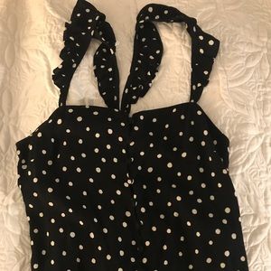 Madewell polka dot top in size 4